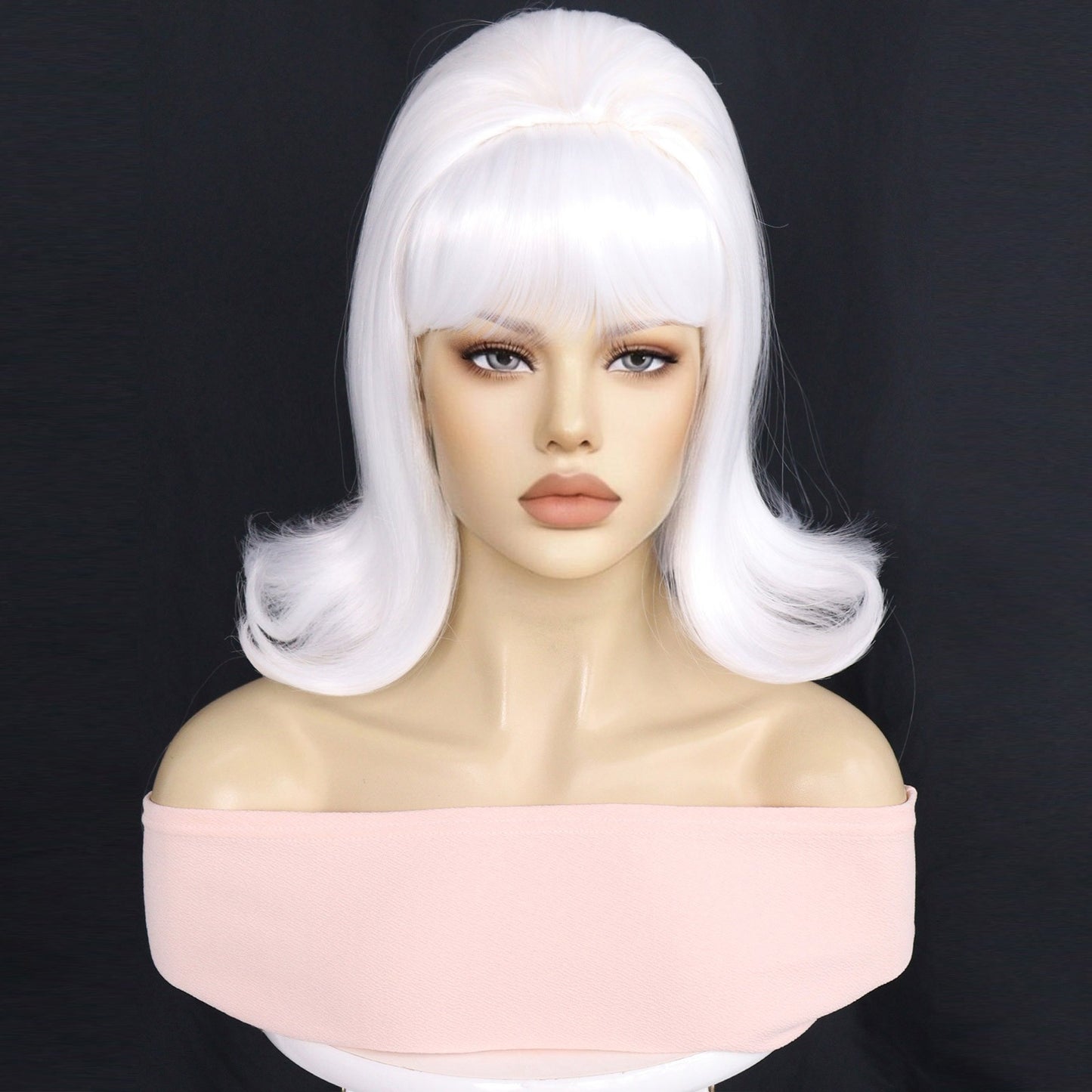Vintage American Classical Generation Water Ripple Cos Wig