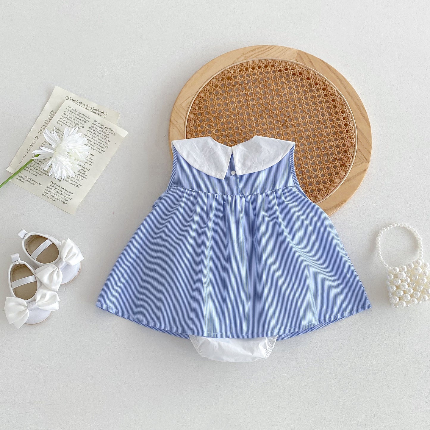 Lightweight Gown Preppy Princess Dress Fashionable Romper Jumpsuit, Climbing Suit
