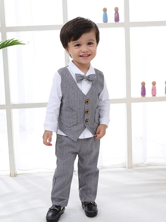 Children's Small Clothes One Month Old British Dress Children's Suit