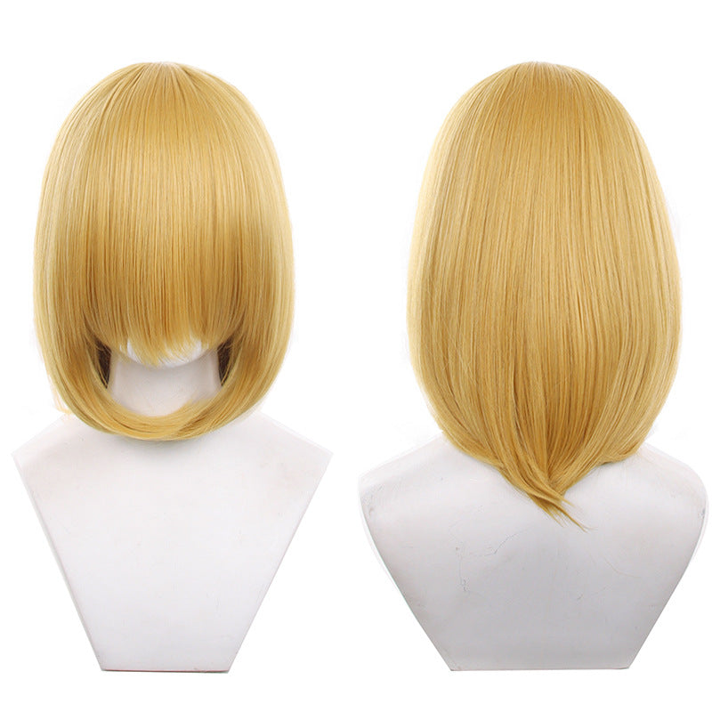 Universal Inner Button Hair Female Scalp Shape Cos Wig