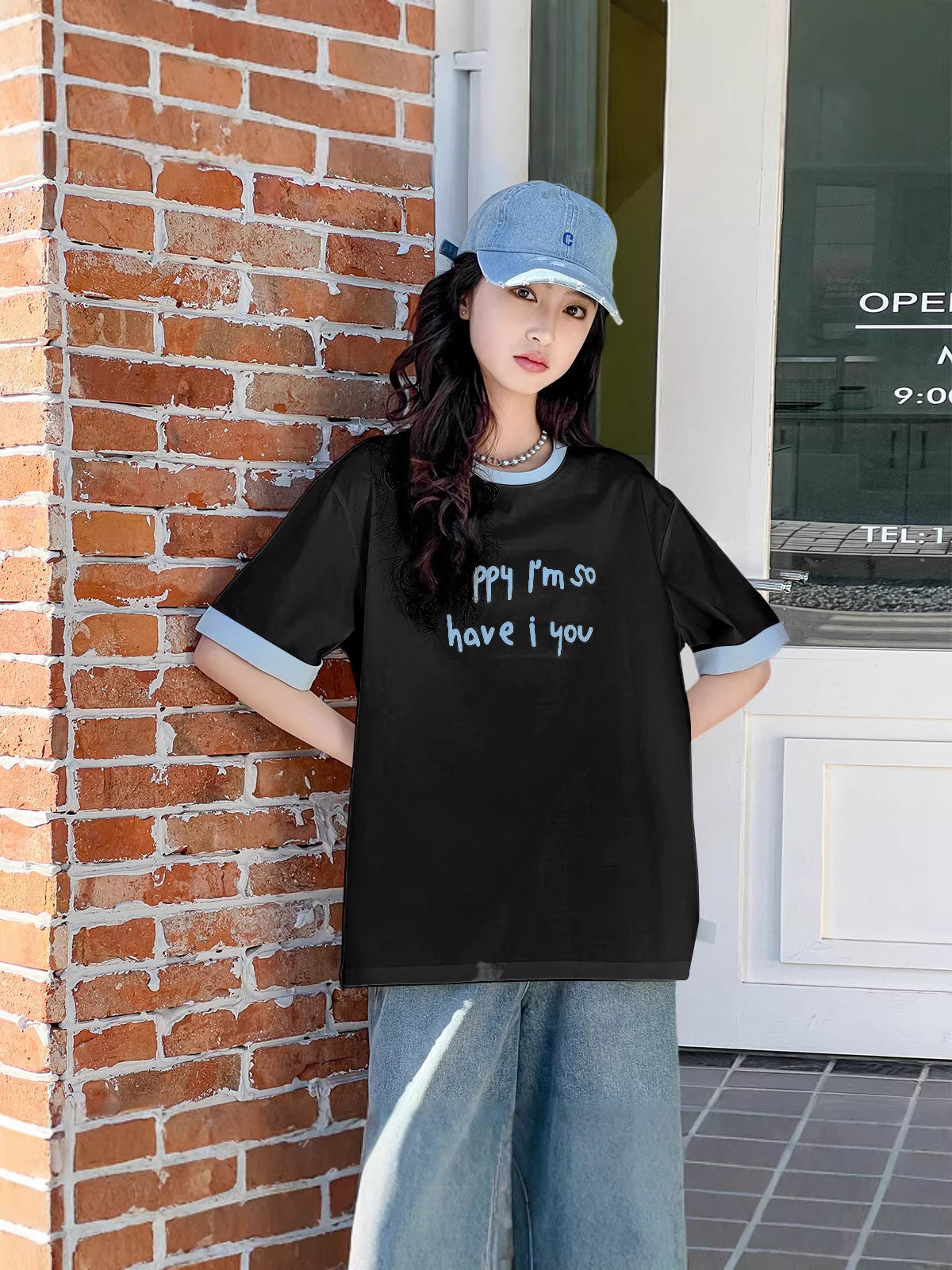 Children's Short-sleeved Middle Big Summer Loose Versatile Children's T-shirt