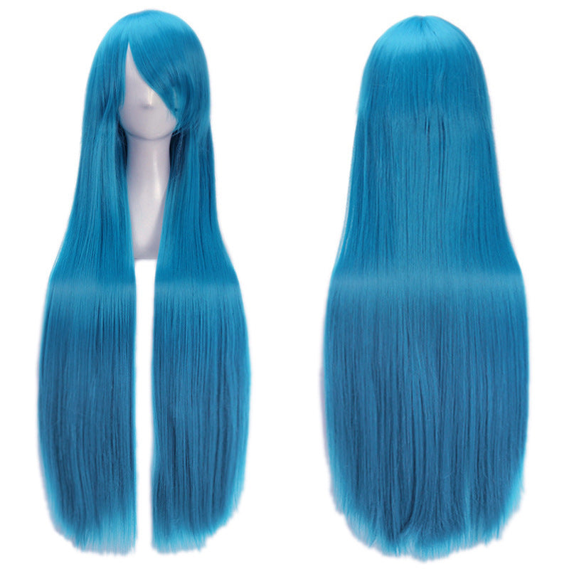 Classic Universal Color Hair Anime Fiber Long Straight Wig