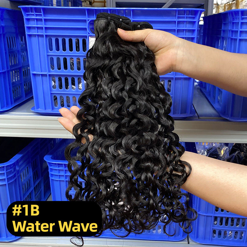 Casual Attractive Versatile Human Extension Ladies Real Hair Wig