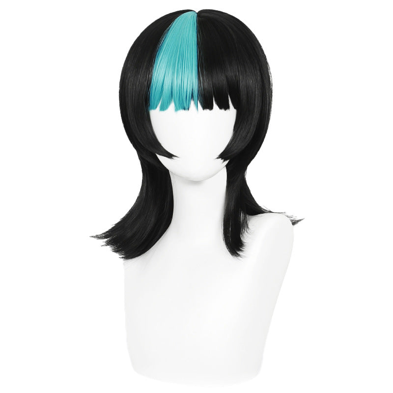 Back Battle Star Simulation Scalp Top Long Straight Cos Wig