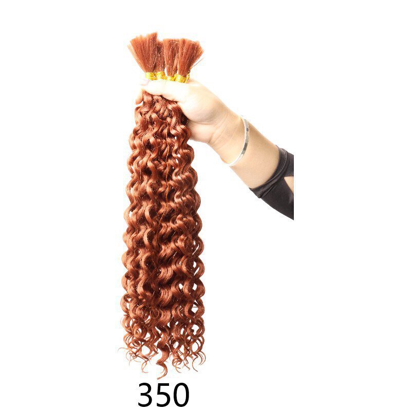 Large Volume African Chemical Fiber Crochet Wig Long Curls