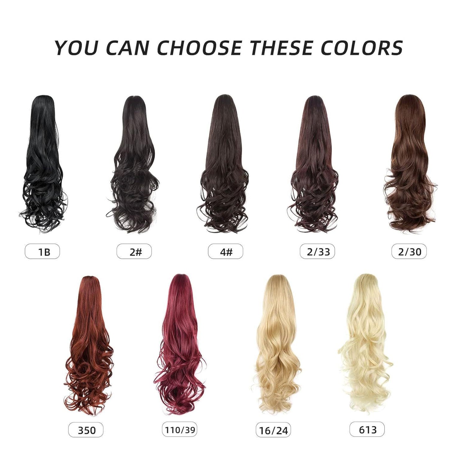 Comfortable Grip High Fiber Bowknot Fluffy Wig Ponytail