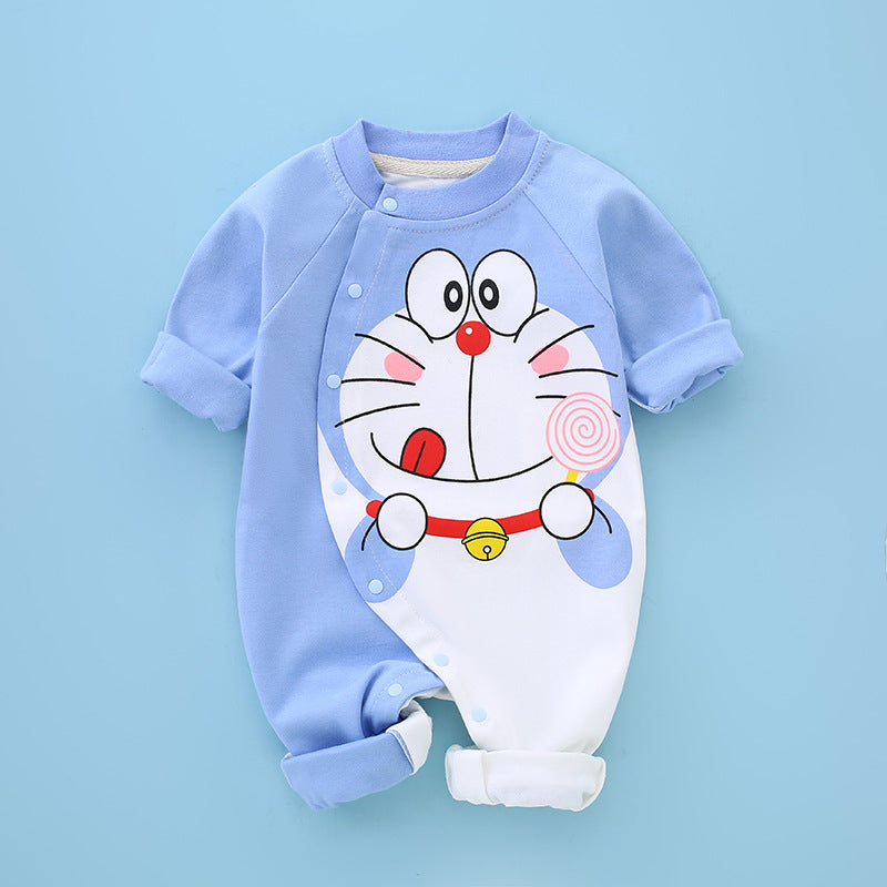 Women's & Men's For Babies Cotton Jumpsuits Born Cute Super Long Sleeve Going Jumpsuit, Climbing Suit