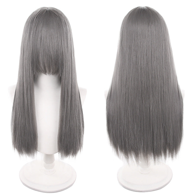 Popular Universal Long Straight Weight Scalp Cos Wig