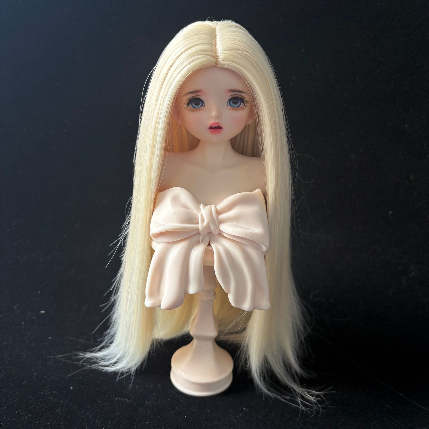 Silk Medium Long Straight Hair Dress Up Cos Wig