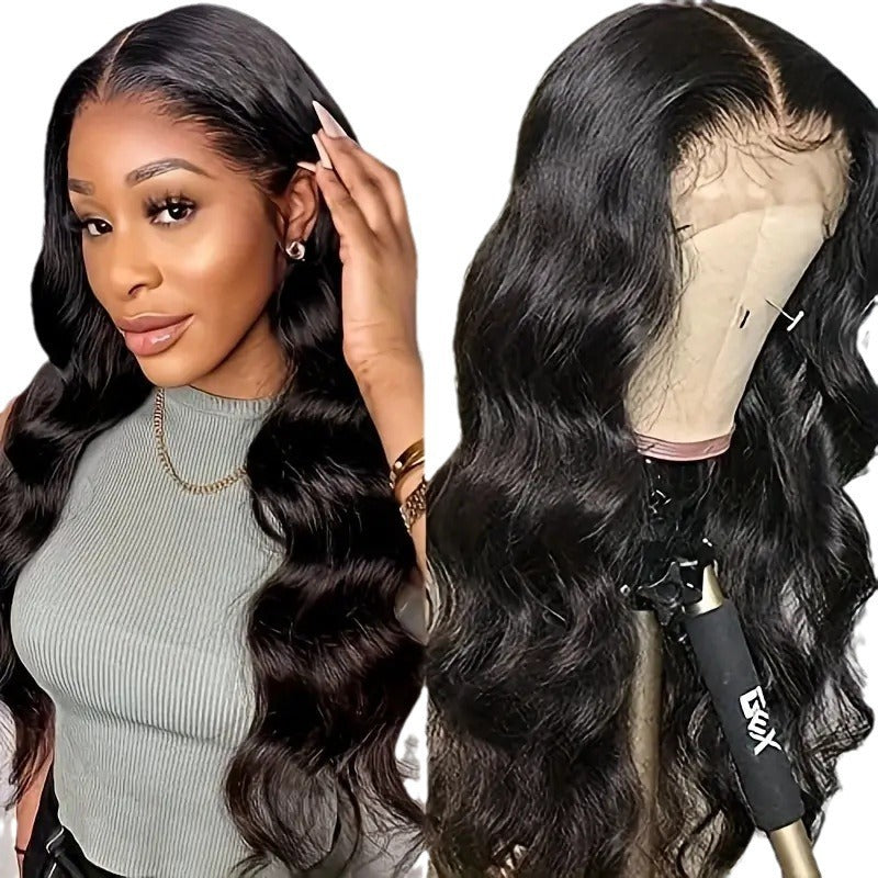 Fashion Front Lace Big Wave Curly Hair Wig Long Curls