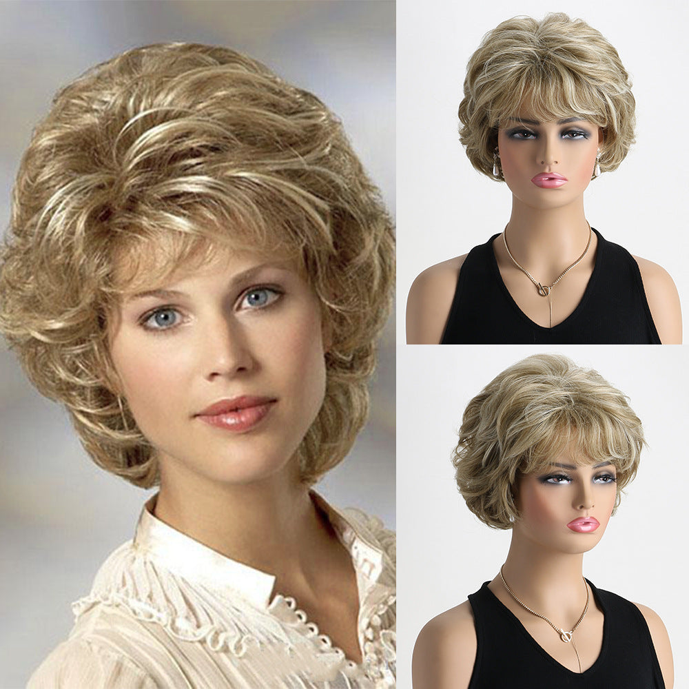 Charming Women's Fluffy Fashion Synthetic Wigs Wig Short Curly Hair