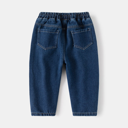 Children's Spring Jeans Casual Korean Style Trousers Children's Pants