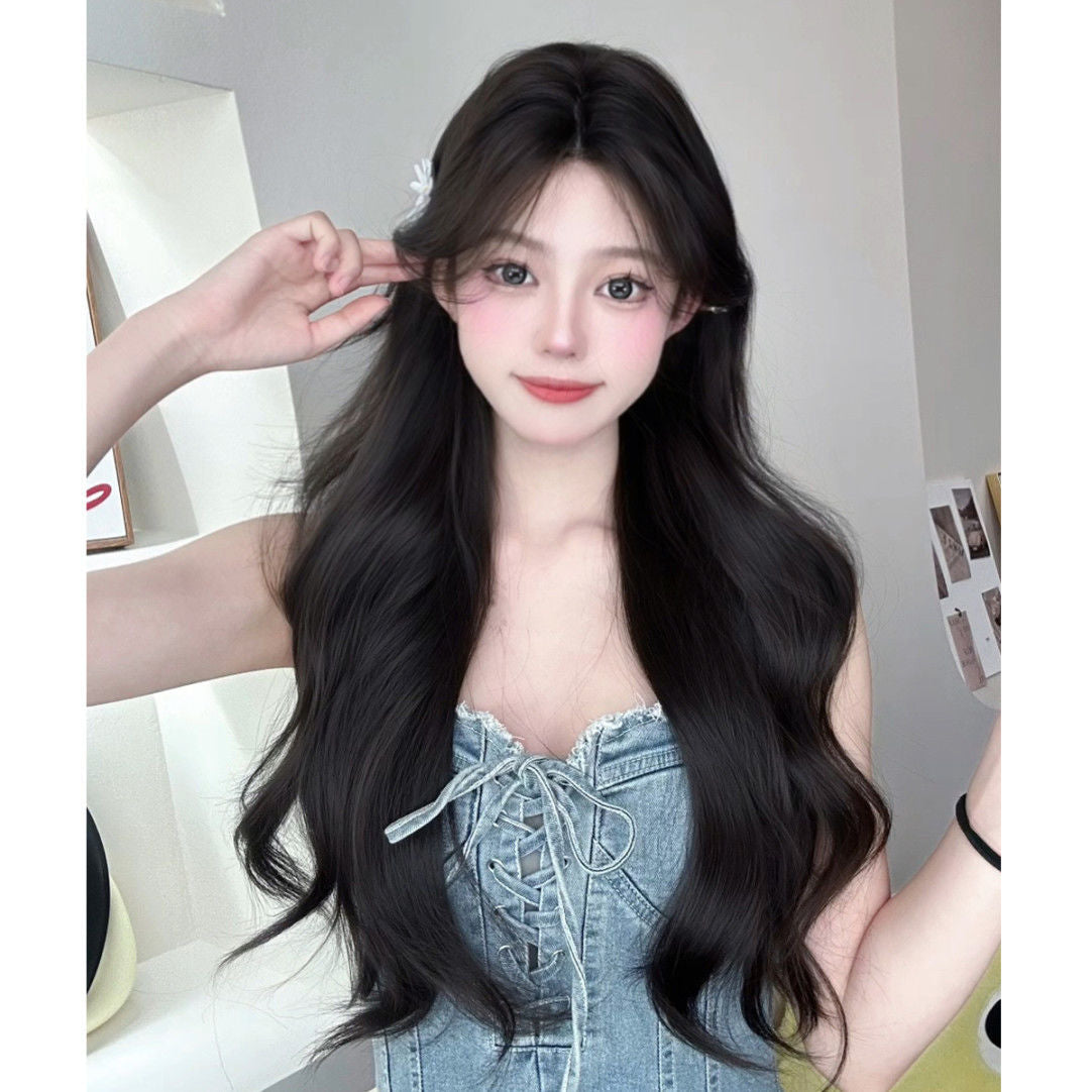 Big Wave Curly Hair Fashion Temperament Artificial Wig Long Curls