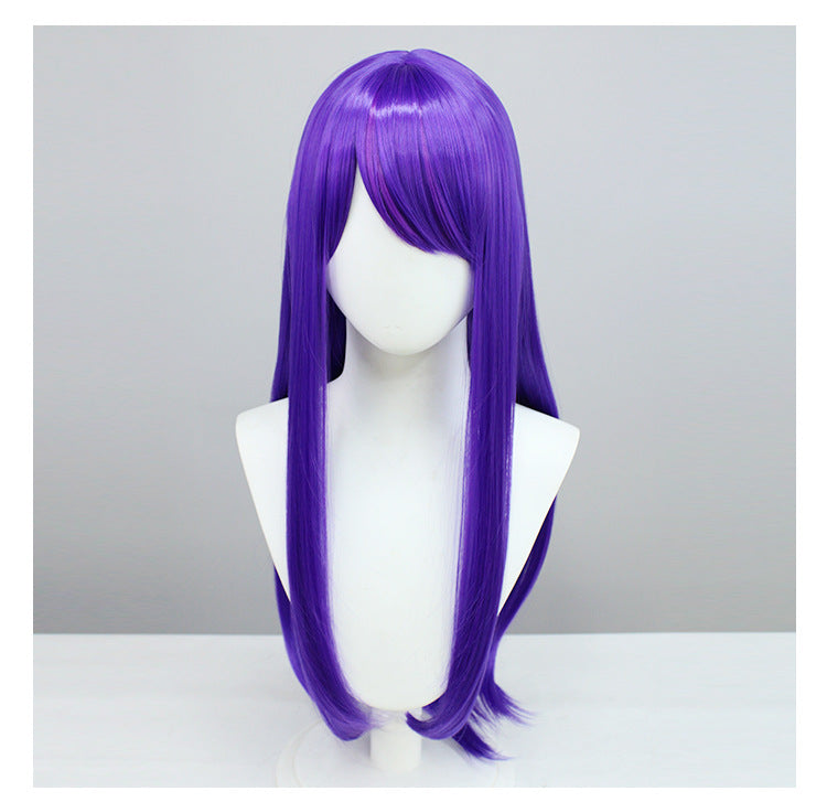 My Love Dark Purple Medium Ponytail Cos Wig