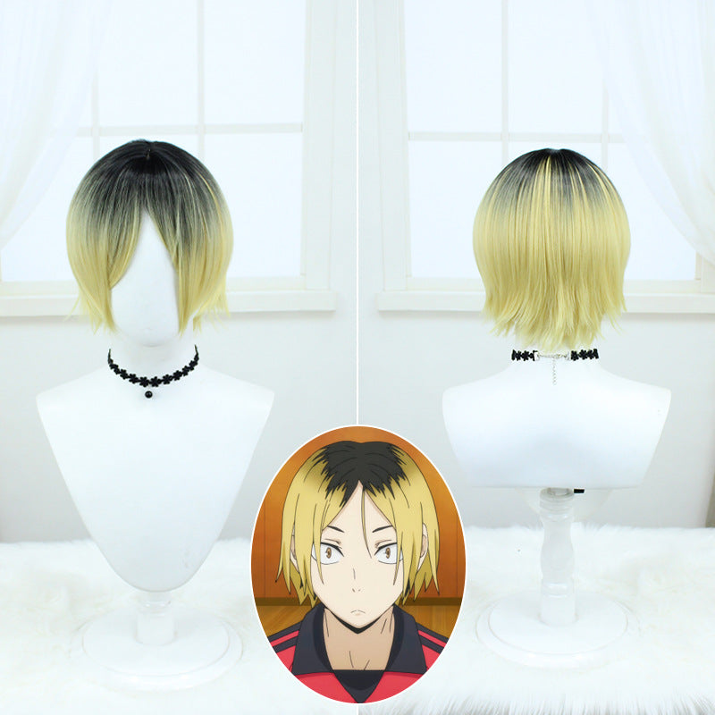 Drifting Volleyball Little Claw Grinding Fiber Cos Wig