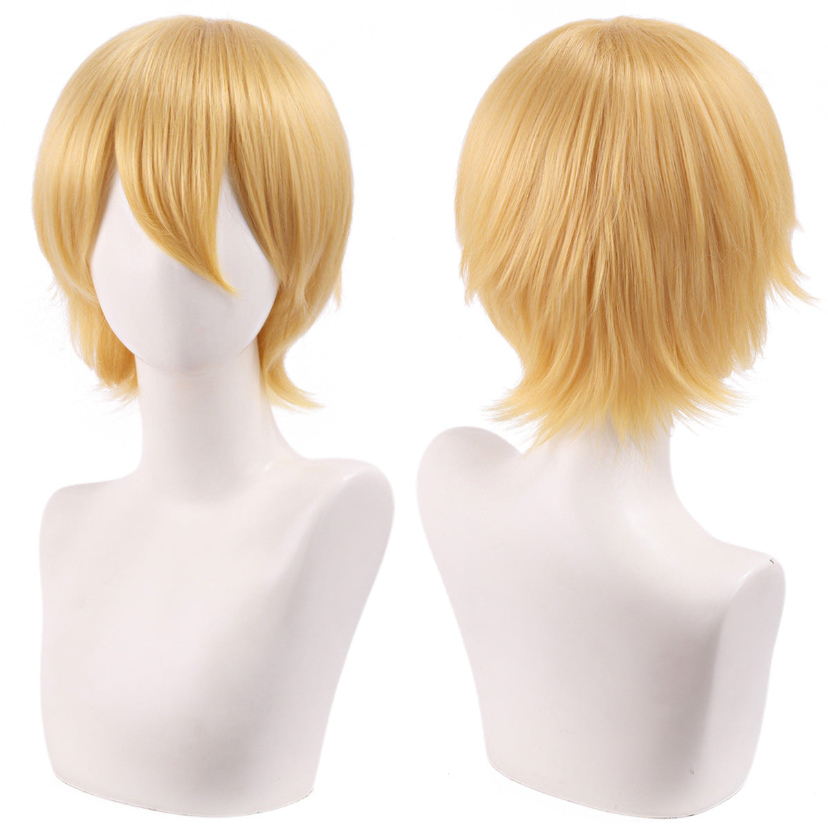 Men's Main Less Short Hair Color Universal Cos Wig