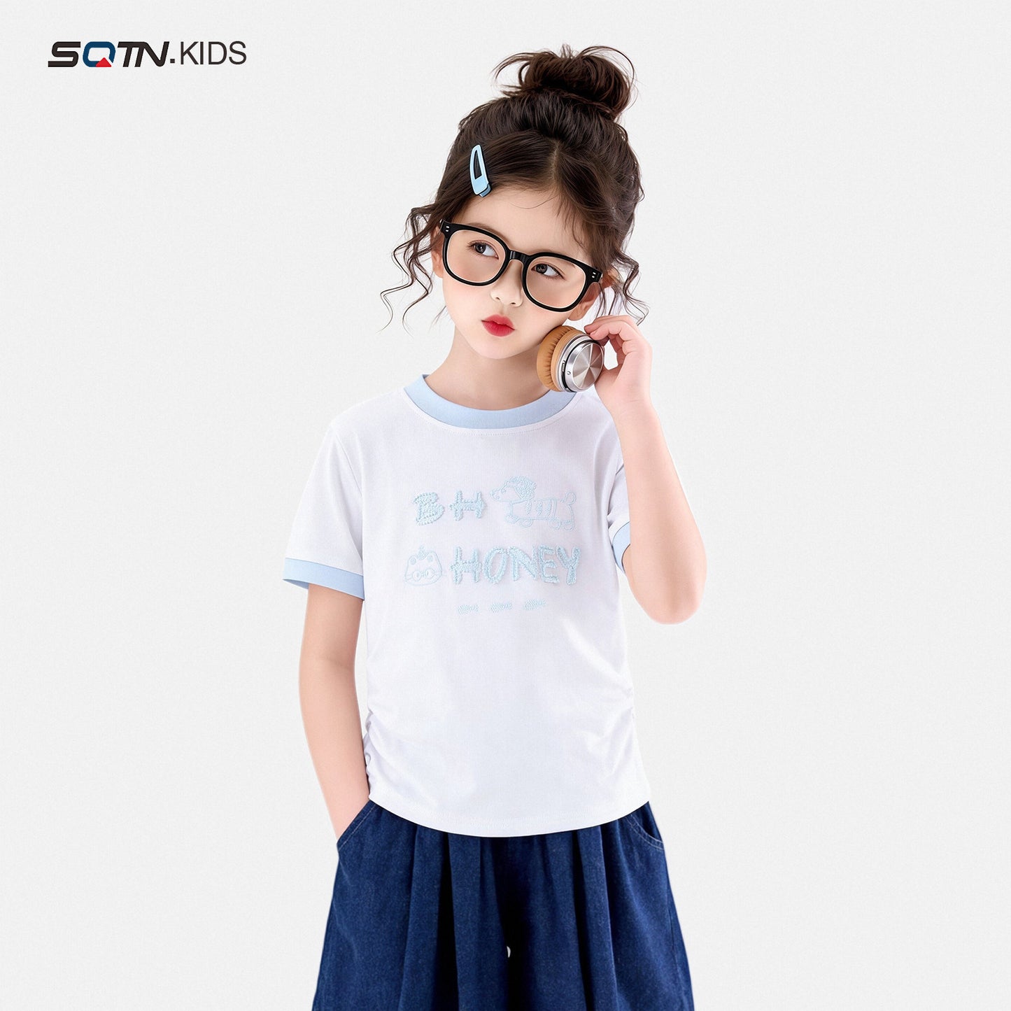 Children's Clothing Short-sleeved Summer Trendy Half Sleeve Clothes Big Children's T-shirt