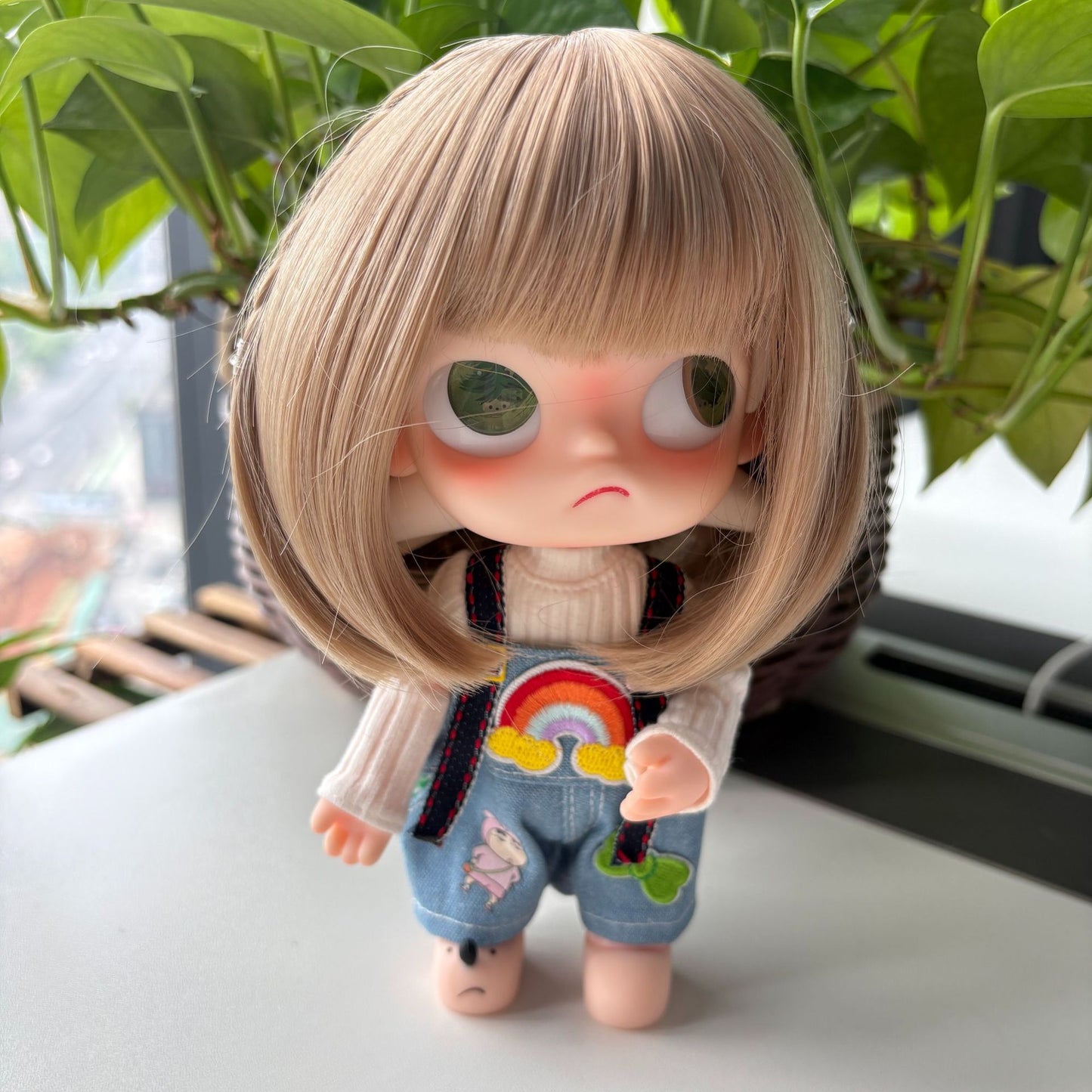Doll Sister Ga Zi Gingerbread Man Cos Wig