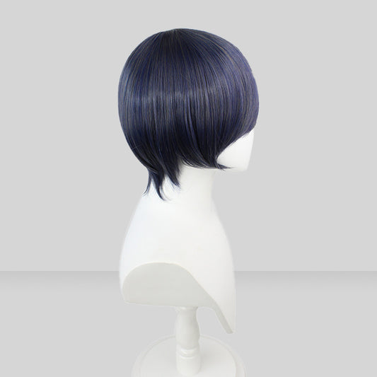 Black Butler Charles Fandom Haine Anime Finished Short Hair Blue Cos Wig