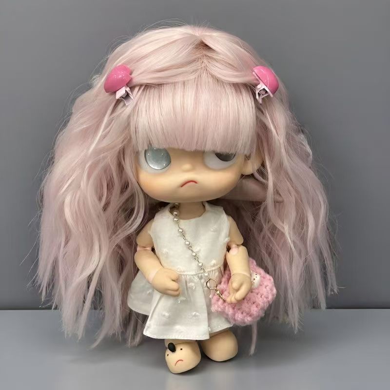 Action Figure Sister Ga Zi Straight Bangs Long Hair Other Wig