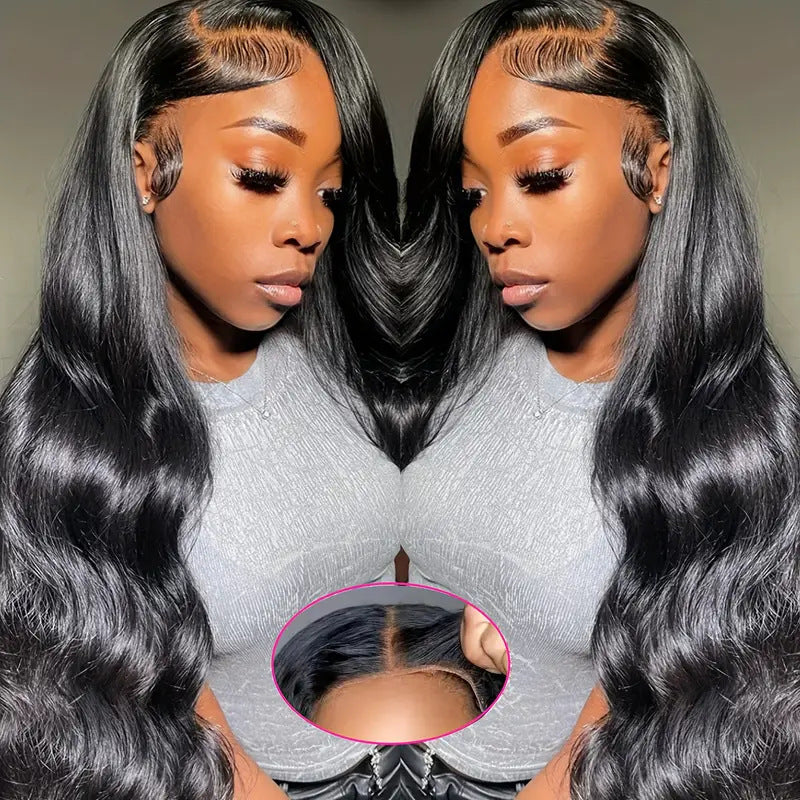 Front Lace Female Big Wave Curly Hair Fluffy Wig Long Curls