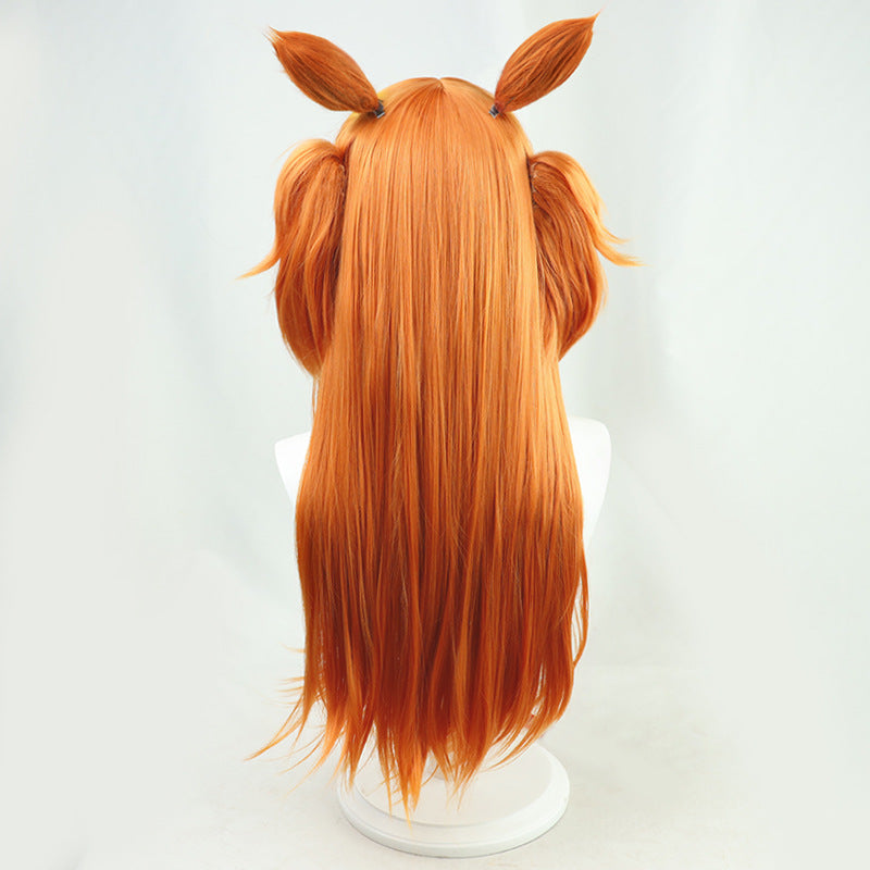 Free Man Horse Racing Lady Heavy Cannon With Cos Wig