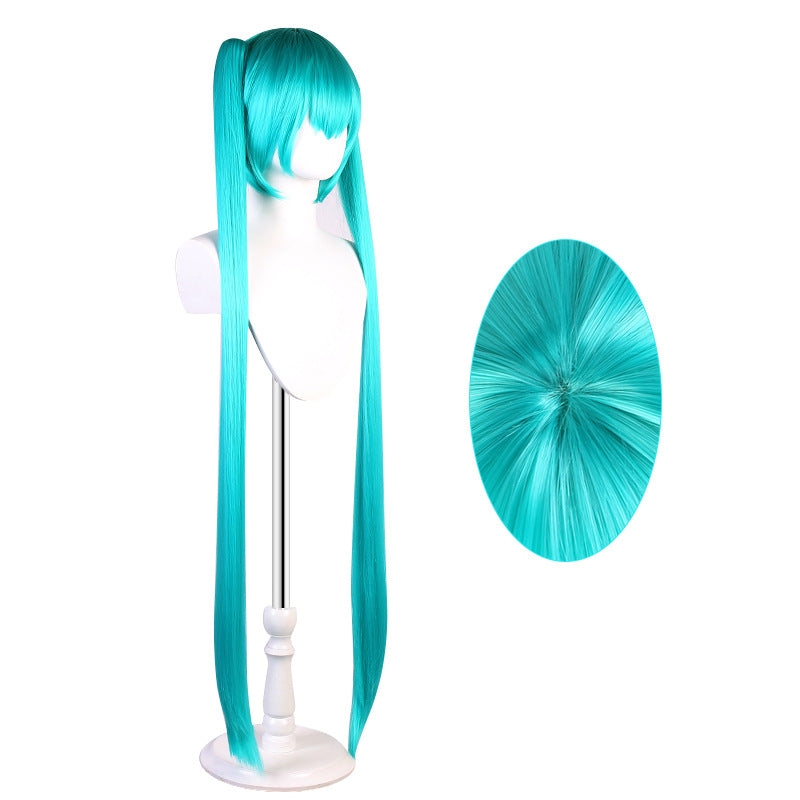 Classy New Lake Blue Future Anime Cos Wig