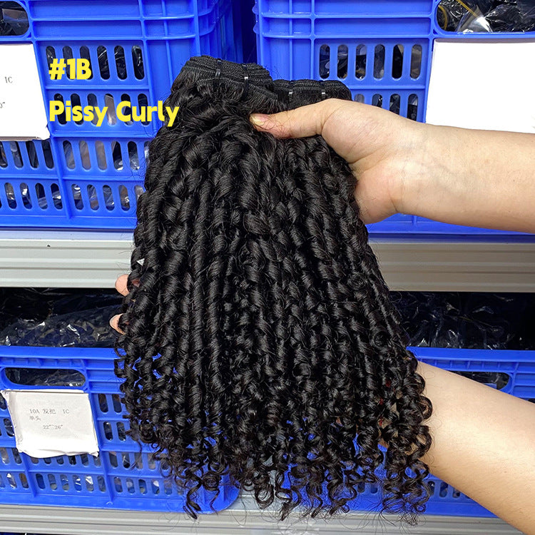 Real Human Hair Extension Bone Straight Wig
