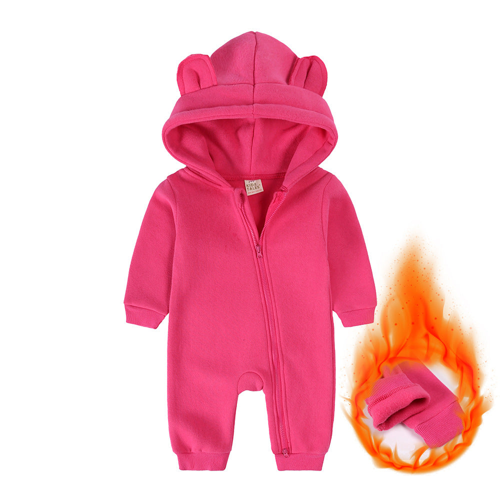 Jumpsuit Outwear Thickening Thermal Romper Born Jumpsuit, Climbing Suit