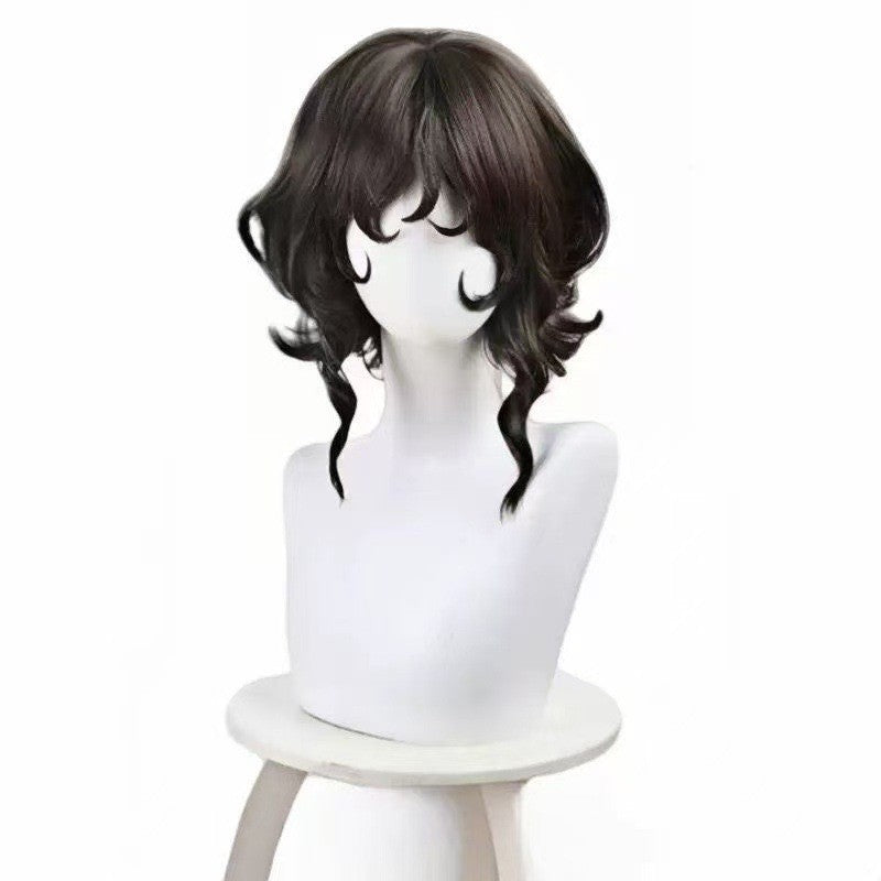 Egg Puff Party Double Ponytail Linkage Simulation Cos Wig