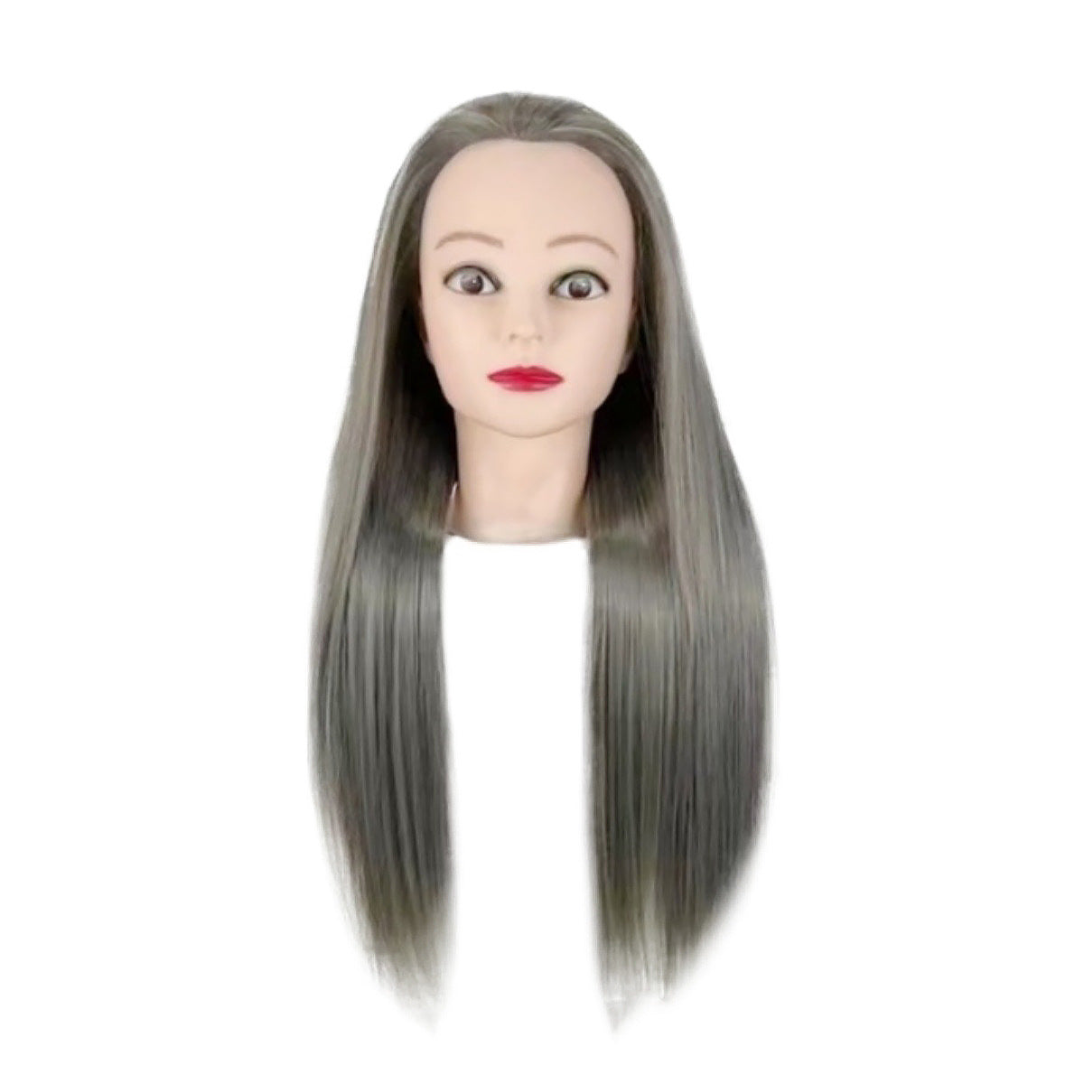 High Simulation Head Hairdressing Beginner Practice Model Barber Other Wig