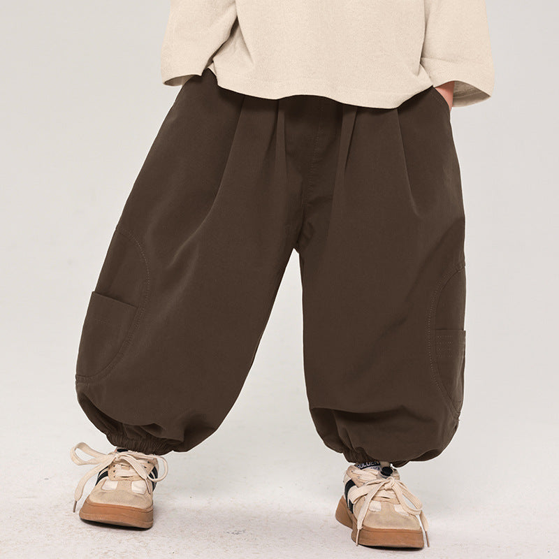 Children's Clothing Spring Korean Style Loose Boys Children's Pants