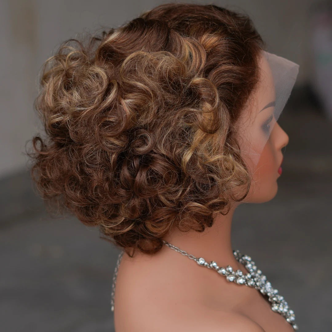 Classy Loose Wave Bob Human Wigs Real Hair Wig