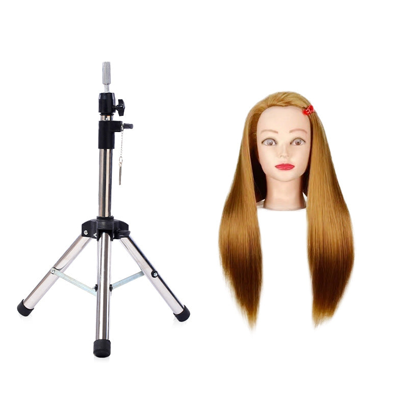 High Simulation Head Hairdressing Beginner Practice Model Barber Other Wig