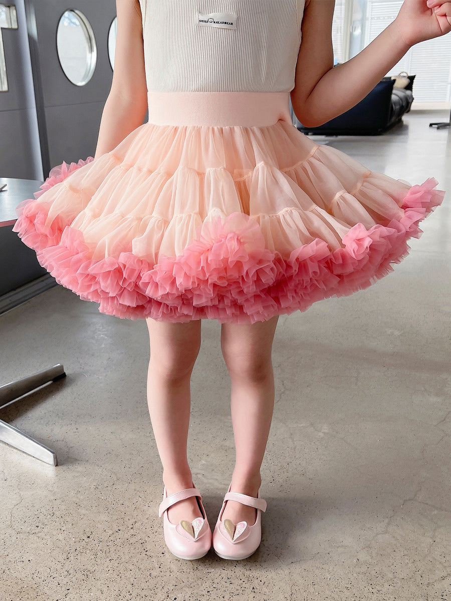 Children's Skirt Pettiskirt Convex Second Generation Gabonese Children's Dress