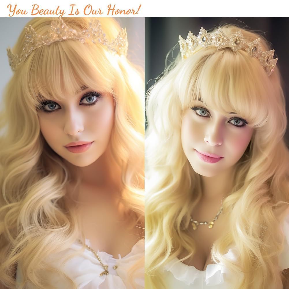 Women's Curly Hair Mixed Color Fashion Chemical Wig Long Curls