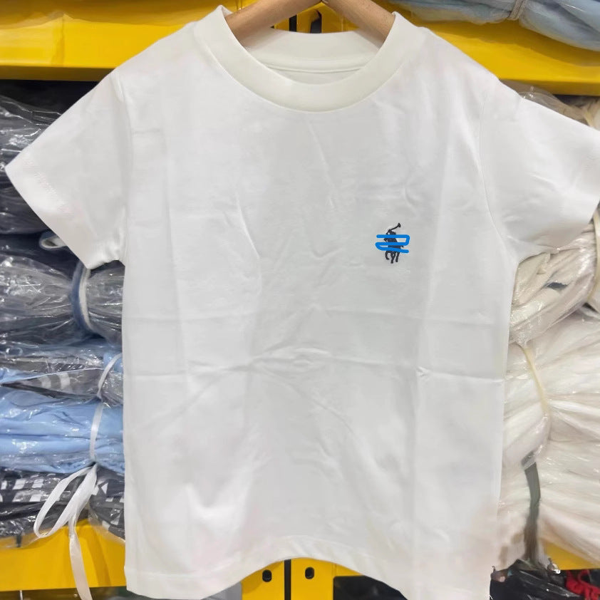 Children's Sleeve Summer Clothes Trendy For Top Children's T-shirt