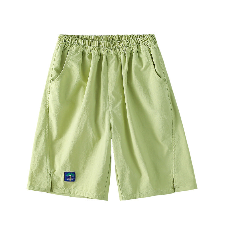 Children's Cotton Hall Summer Woven Shorts Casual Children's Pants