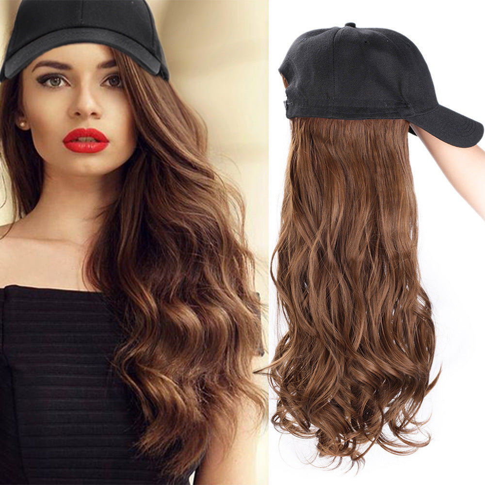 Personality Curly Hair Big Wave Chemical Wig Long Curls