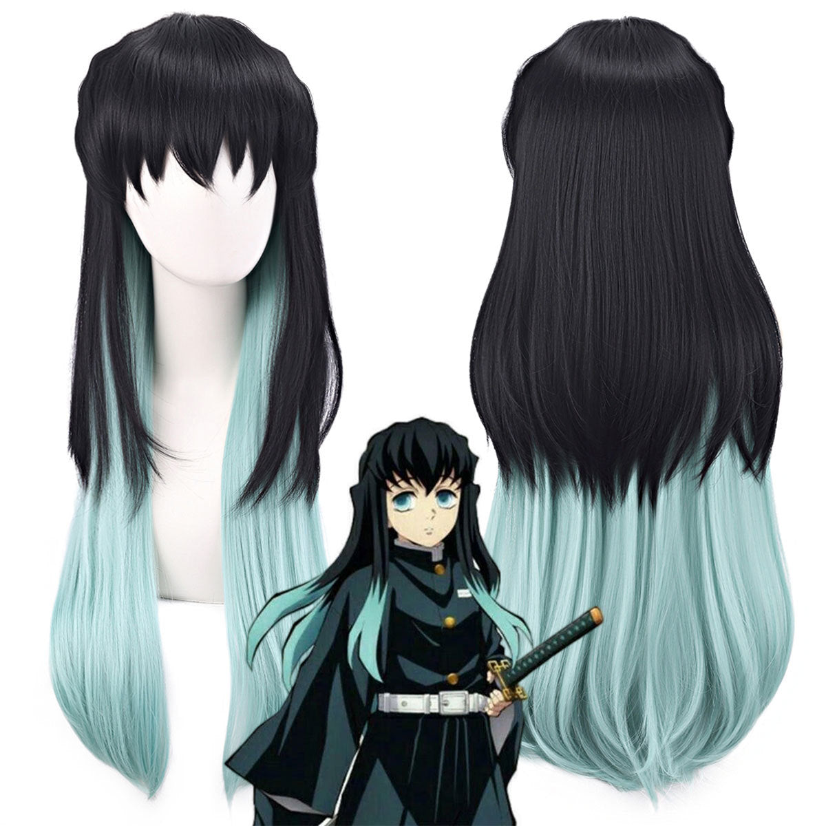 No Full My Wife Anime Kitchen Cos Wig