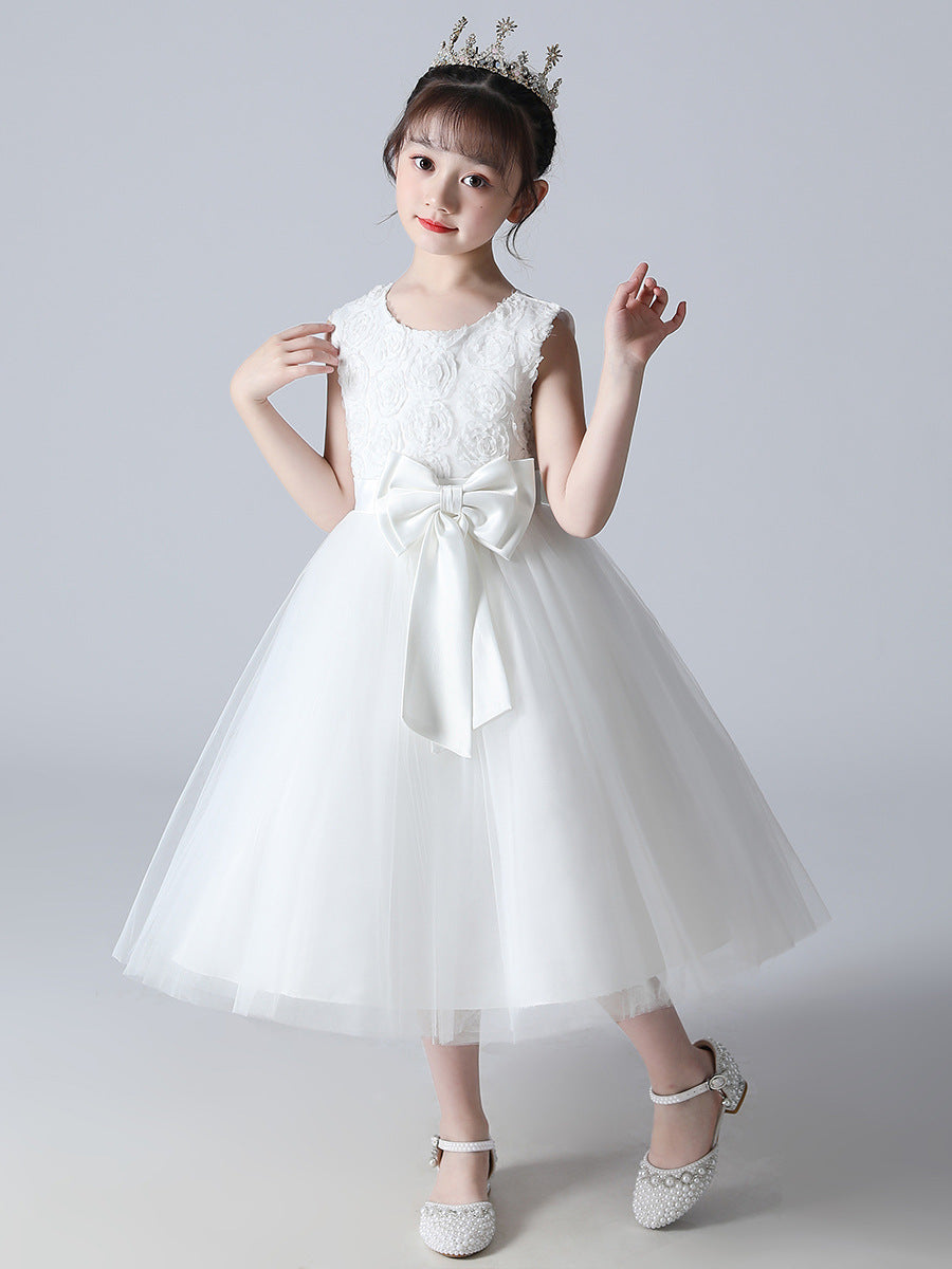 Children's Flower Birthday Costume For Piano Performance Children's Dress