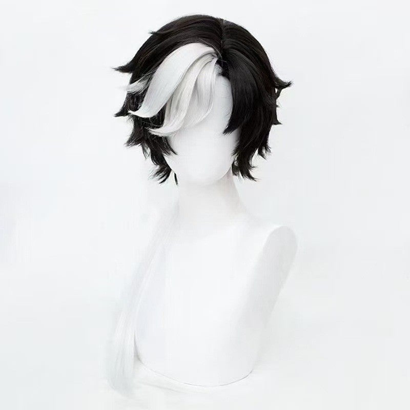 Egg Puff Party Double Ponytail Linkage Simulation Cos Wig