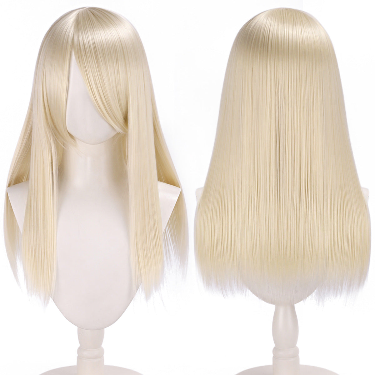 Lord Anime Fiber Rose Color Thickened Long Straight Hair Cos Wig