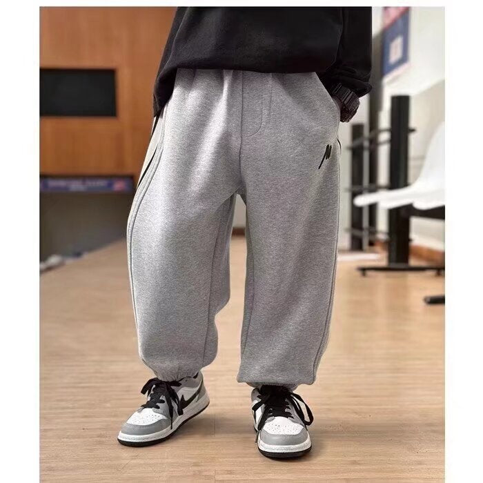 Children's Clothing Boys Autumn Sports Medium Big Boy Children's Pants