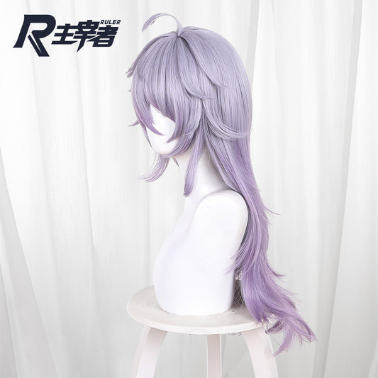 Rock Kingdom World Black Version Purple Gradient Long Cos Wig