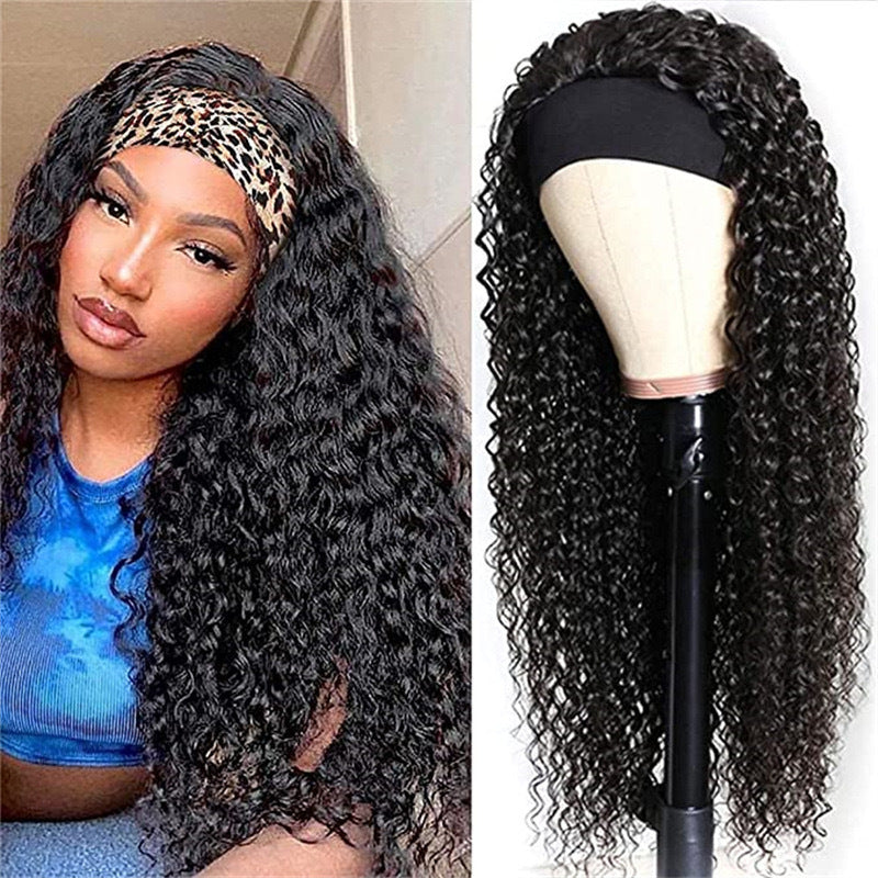 Women's Chemical Fiber Mop Head Cloth African Small Wig Short Curly Hair