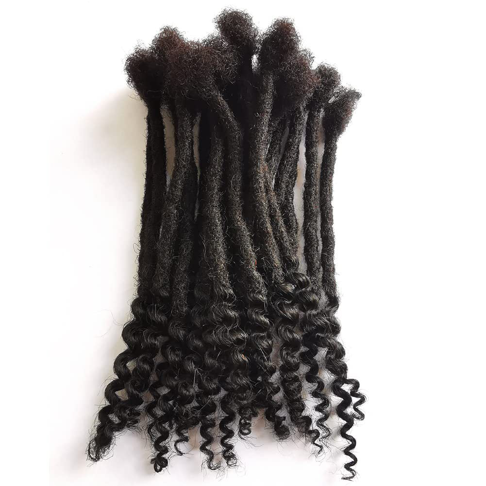 Women's & Men's Root Dreadlocks Hip Hop Trendy Human African Real Hair Wig