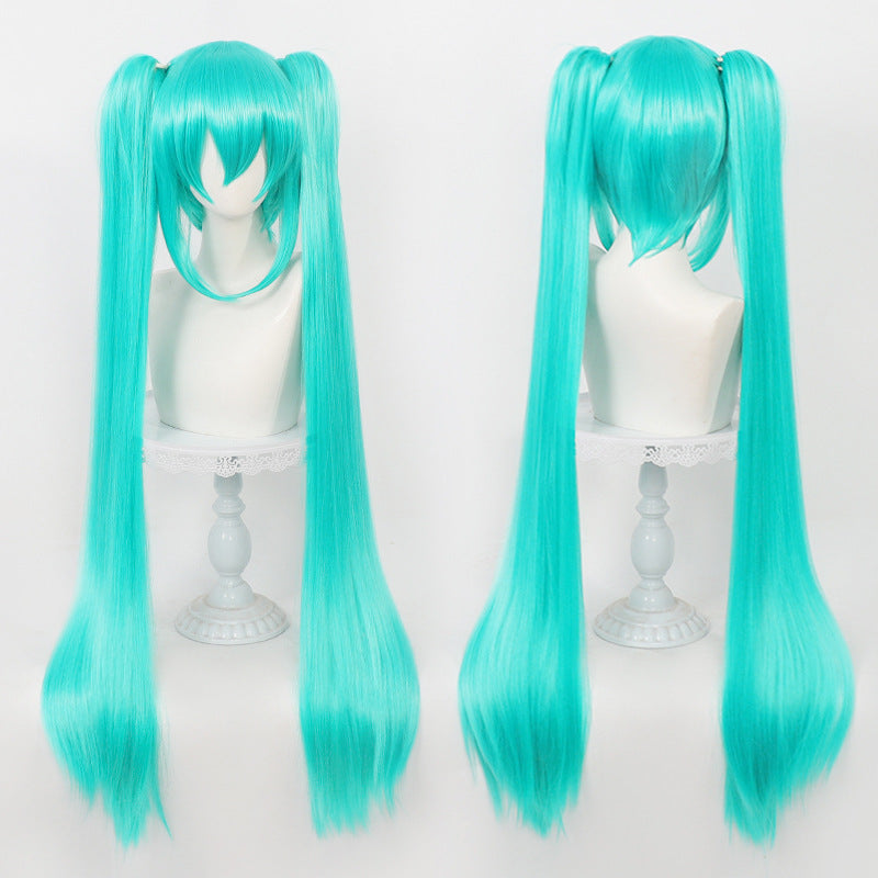 Attractive Beautiful Comfortable Snow Split Ponytail Cos Wig