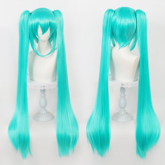 Attractive Beautiful Comfortable Snow Split Ponytail Cos Wig