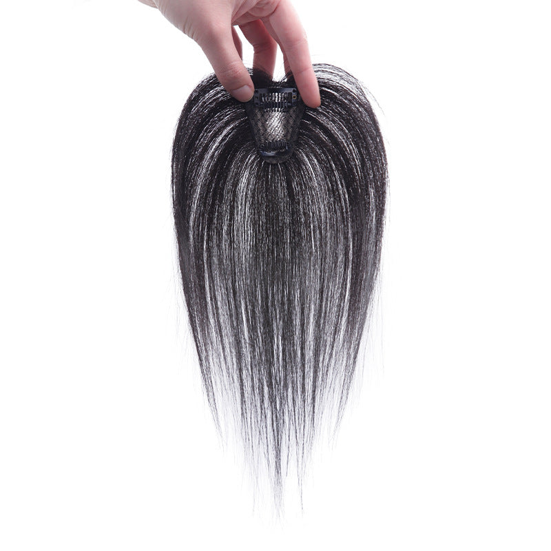 Side Face Mini Swiss Net Supplementing Piece Invisible Effect Good Real Hair Wig